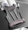 Men's Fleece-Lined Thermal Vest - Sleeveless Winter Layer