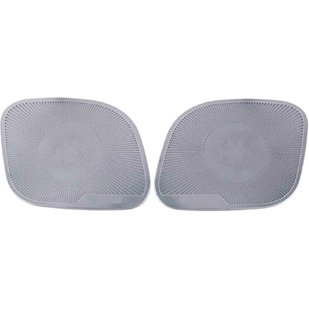 Compatible with Tesla Model Y 2021 2022 Interior Trim Car Audio Speaker Cover Sticker Door Loudspeaker Cover Under Seat Outlet Vent Trim (Color :