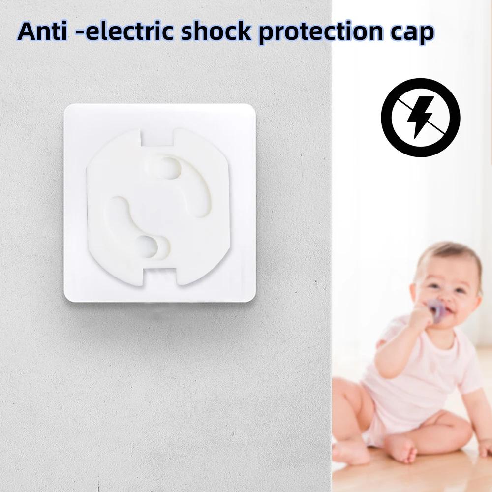 10/1Pcs EU Power Socket Covers Anti Electric Shock Cover Child Safety Guard Protection Socket Plugs Protector Switch Dust Covers