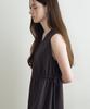 Make A Toast Drawstring V-Neck Dress Dark Gray Mbfsop002Dg