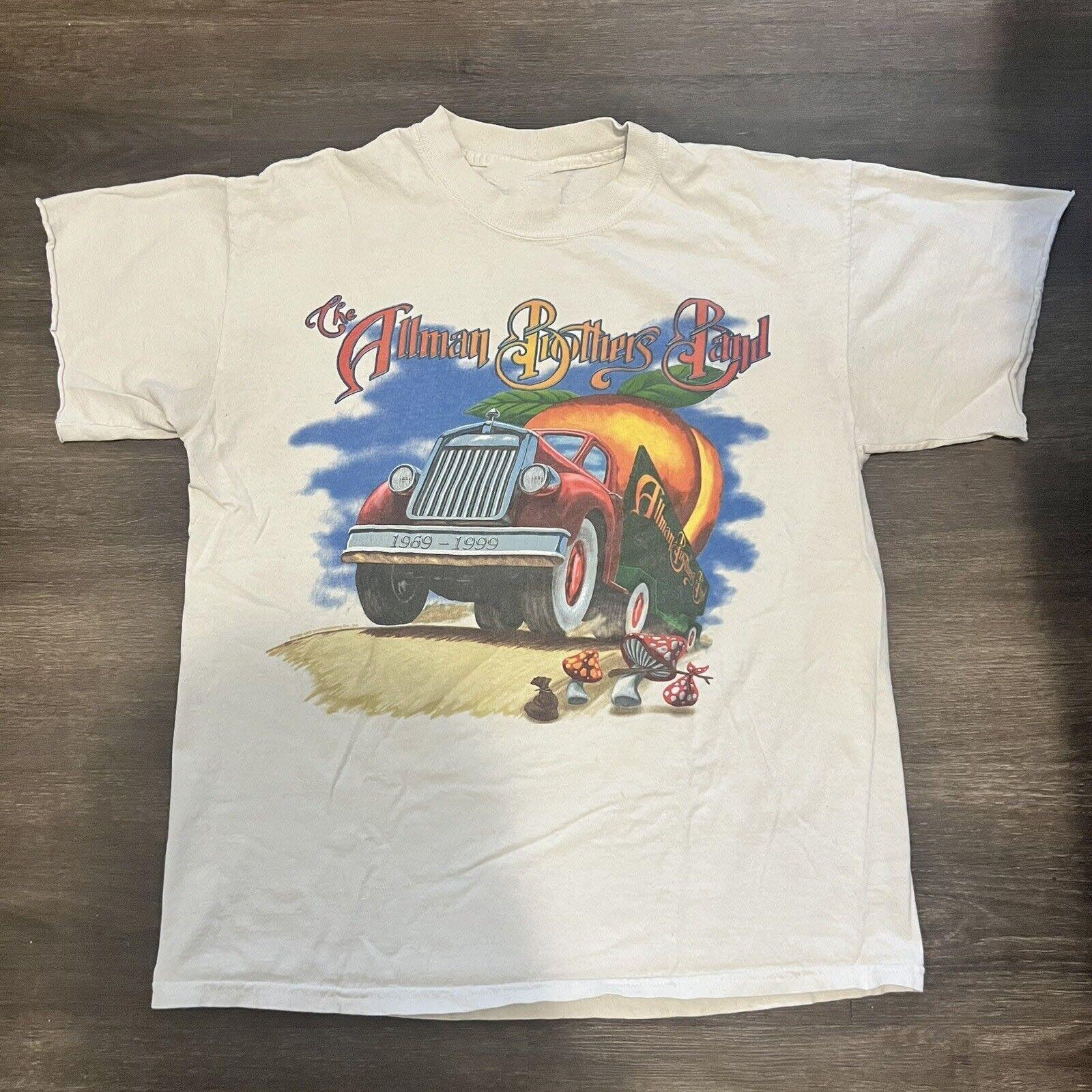 26 Allman Brothers Band The Road Goes On Forever T-Shirt 1999 TMB2407 Unisex T-Shirt M