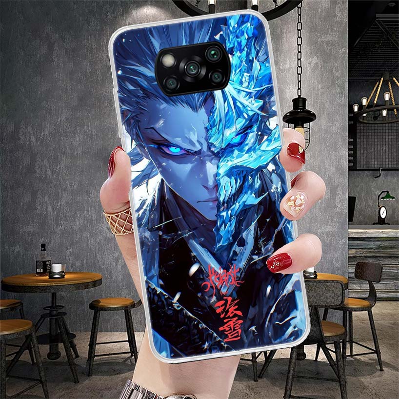 Hitsugaya Toushirou Bleach Soft Phone Case For Xiaomi Redmi 15C 15 13C 13 Poco X5 X6 X7 F7 Ultra M7 12C 12 10 10C 9C 9A 9T 9 Fun