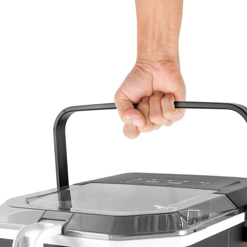Kitchencook cubeo schwarzer Eiswürfelbereiter 12kg/24h