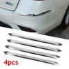 Anti-collision Anti-rub Bumper Guard Strips 4Pcs Anti-scrape Edge Crash Protector Universal Car Styling Accessories Interior Mirrors 6