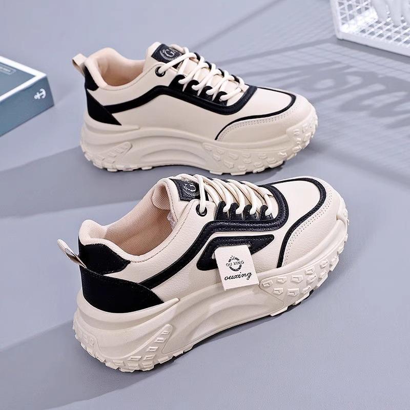 Popular Dad Shoes Children's Spring Platform 2025 New Internet Celebrity Leisure Sports Women's Shoes Autumn Student Running Shoes