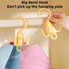 Rotatable Closet Hooks for Bags Hats Scarves Ties Organization Multi-purpose Wardrobe Storage Home Organizers