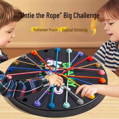 Rope Challenge Brain Teaser: Parent-Child Interactive Game for Kids 6+