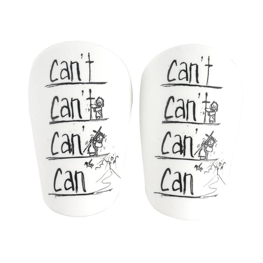 Mini Shin Pads Football Training Shin Guards Wear-resistant Shock Absorbing Soccer Leg Protector for Adult Children Soccer Board