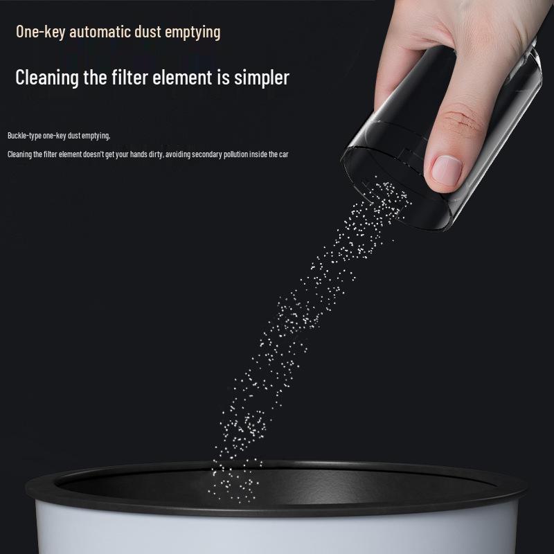 Powerful Wireless Handheld Car Vacuum Cleaner – Strong Suction, Rechargeable, for Interior and Household Use