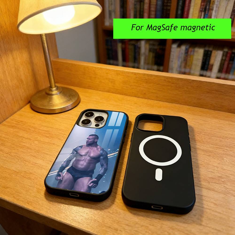 R-Randy Orton Phone Case For iPhone17,16,15,14,13,12,11 Plus,Pro Magnetic with Magsafe Wireless Charging iPhone12PRO