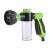 Multifunctional  Adjustable Mode Water Guns Nozzle Hose Washer Garten Watering Jet Sprayer with Foam Container Fertilizer Tools