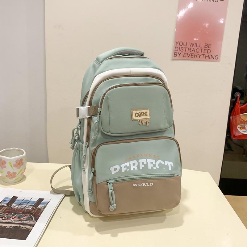 

Рюкзак в стиле школьной сумки Рюкзак для начальной школы Рюкзак для ученицы средней школы Рюкзак для ученика средней школы Рюкзак для старшеклассницы Рюкзак для студента колледжа зелёный