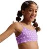 Nike Girls Logo Printed Scoop Neck Bralette