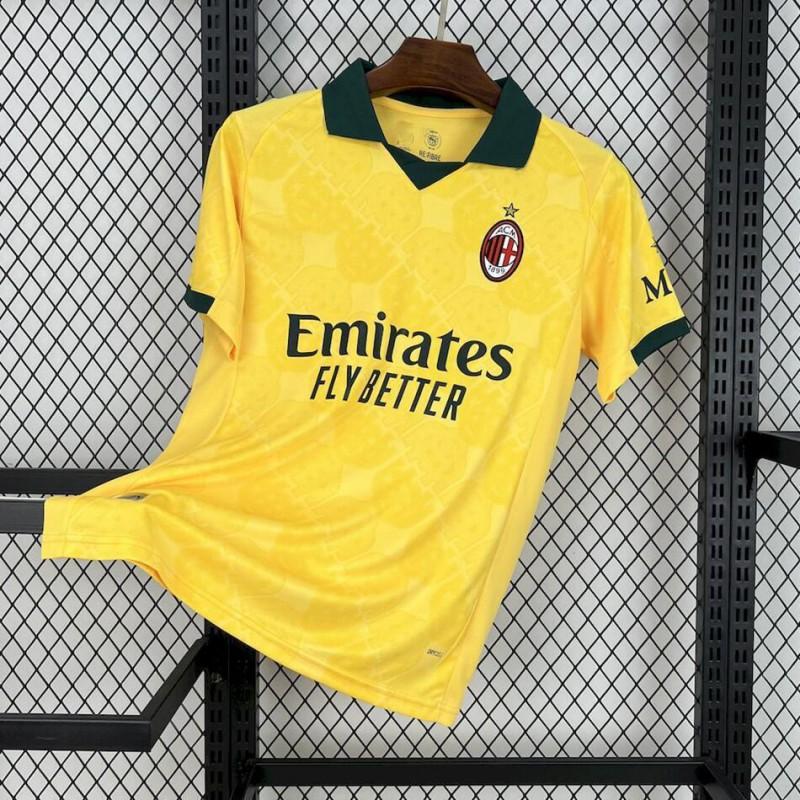 AC Mailand ''-'' Heim Auswärts Trikot 125. Jubiläum Edition Pre-Match Fußballtrikot Herren