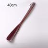25/40cm Solid Wood Shoe Horn Flexible Long Handle Shoehorn Craft Useful Portable Professional Pregnant Women Injured