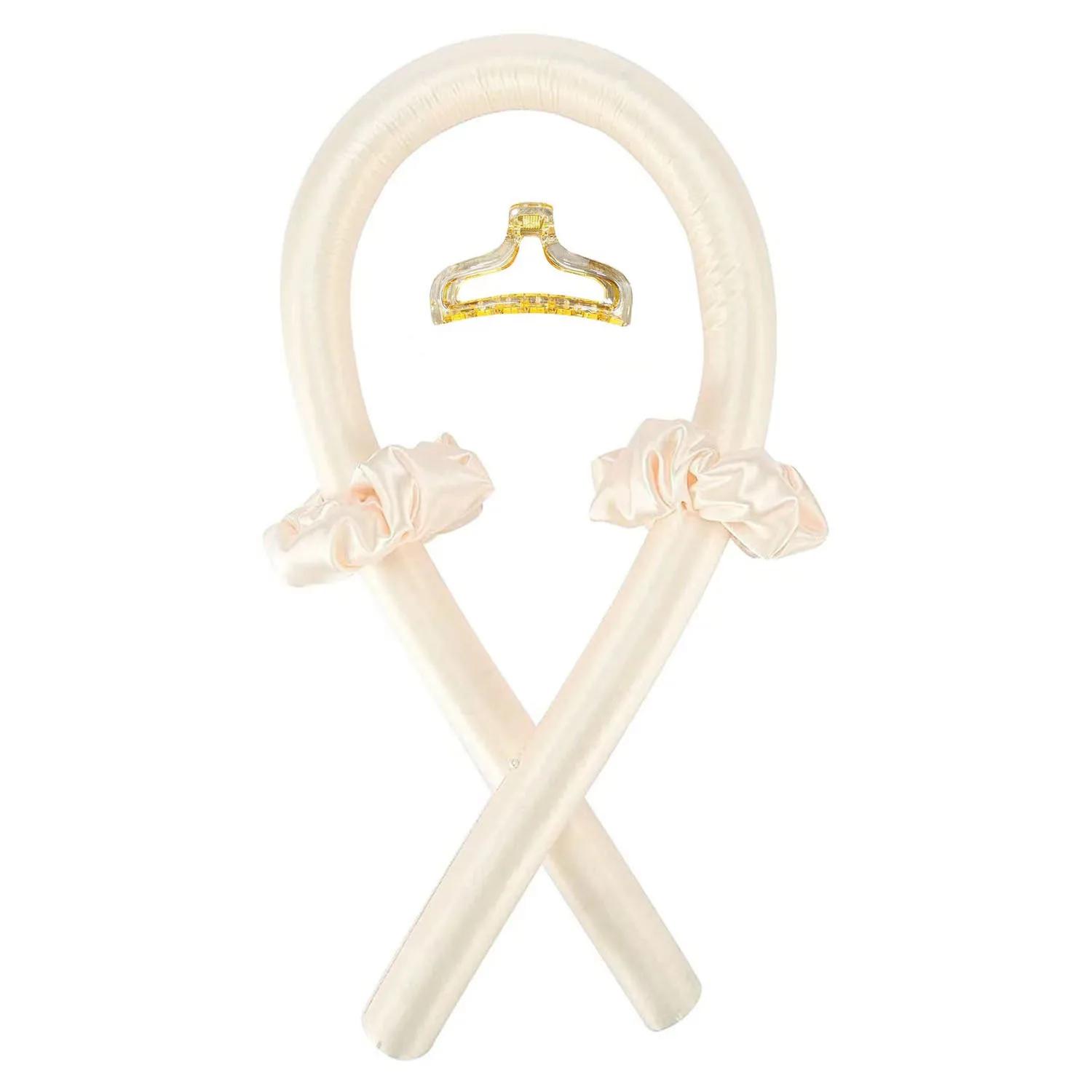 

Sleep styling, no iron, no injury, hair curling stick, foam stick, hair clip, 4-piece hair loop, fluffy big wave hair curler покинуть белый