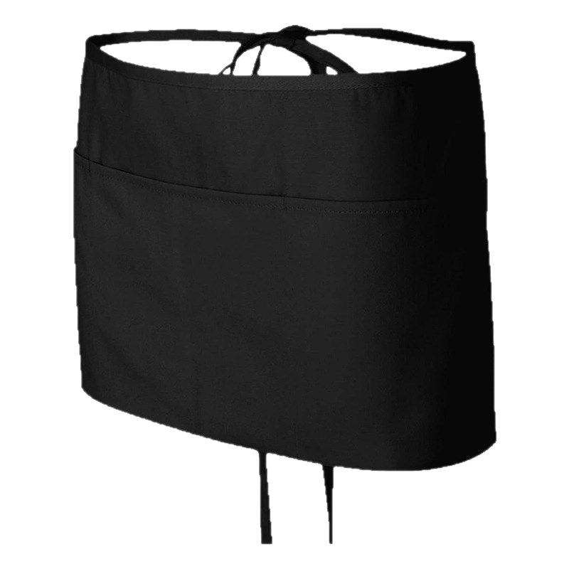 1 Piece Kitchen Canvas Apron Ladies Restaurant Waitress Apron With Extended Waistband And Reinforced Seams Half Apron