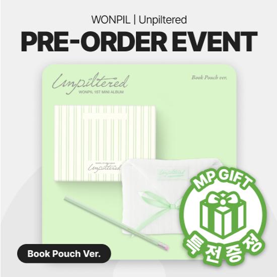 [Преимущество предзаказа] WONPIL (день6) - Нефильтрованный (Чехол для книги Вер.) Photobook Ver.