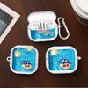 Crayon Cute Shinchan Case For Samsung Galaxy Buds 2Pro Live 4 Pro 3Pro 2 4Pro 3 FE Clear Earphone Cases Cover With Hook