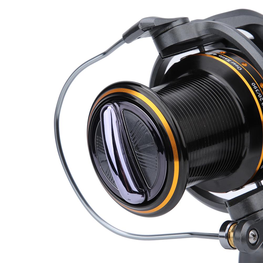 High Capacity 15 Bearing Number Spinning Reel Fishing Tackle for Sea Rod Large Line CupDJ8000