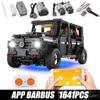 MOULD KING MOC High-Tech SUV G500 Wagon pojazd terenowy Model klocki klocki zabawki edukacyjne dla dzieci prezenty urodzinowe