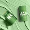 Green Tea Smear-on Solid Mask Cleans Dead Skin Improves Skin Condition Rejuvenates Skin Refreshes Facial Cleansing Mask