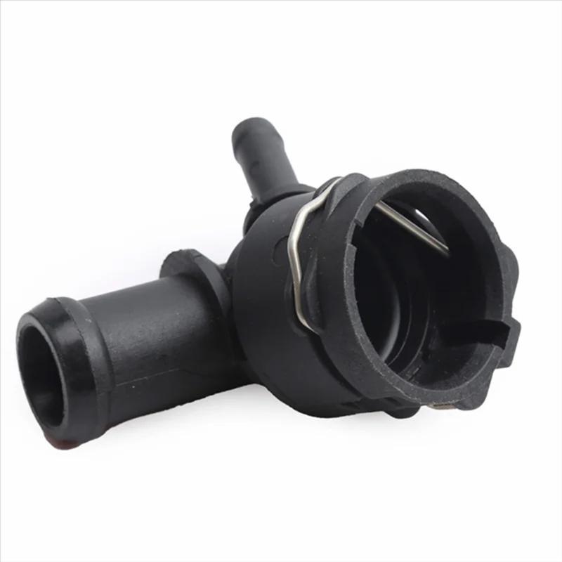 Multiple Vehicle Cooling Water Pipe Flange Coolant Hose Fitting Ergonomic Design Leakage Prevention 5Q0122291BB