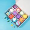 Cute Dinosaur Eggs Ocean Themed Bath Balls Bubble Bath Toy Gift Set Sea Salt Organizer Color Changing Hot Spring For Bathroom