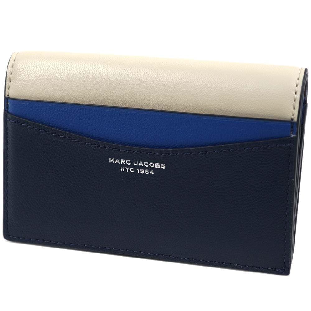 Marc Jacobs Mini Bi-fold Wallet, Multicolor, S163L03FA22-455 [Used]