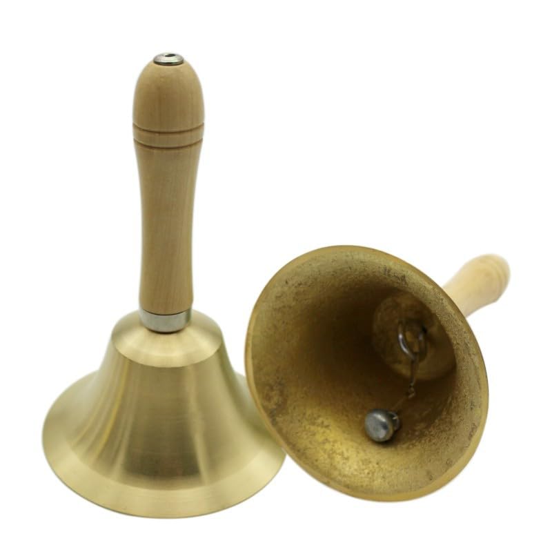 

Handbell, Big Win, Hand-Wave Bell, 18cm Tall, Table Bell, Durable, Easy to Operate, Lottery, Hand-Wave Bell, Call Bell, Raffle, Event, Percussion