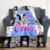 1pc Cow Lovers Blanket - Perfect Gift for Birthdays, Christmas & Halloween- Soft, Warm & Versatile Yy250909113