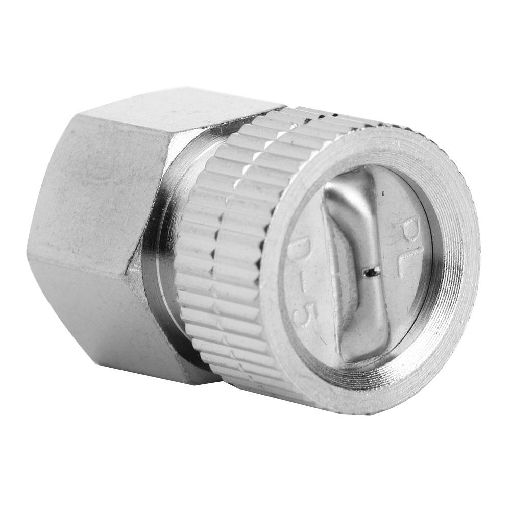 G1/4 Copper Chromeplated Single Sprayer Head Spray Misting Nozzle for Farmland Fruit TreeStraight