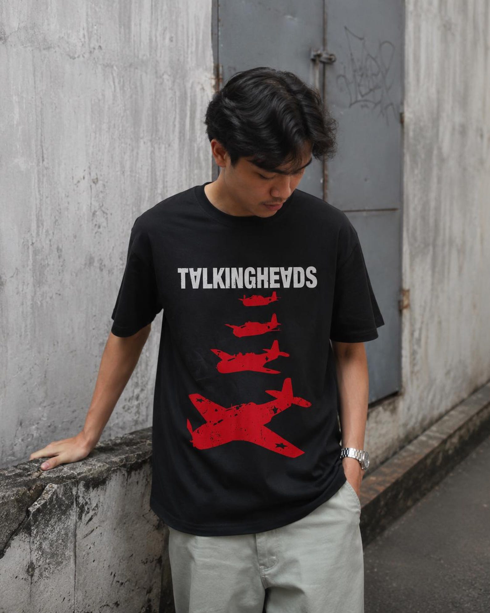 Talking Heads T-shirt, VTG Album Talking Heads Inspired Graphic 90 s Shirt, Punk Rock Band, Music Merch, Unisex T-shirt S