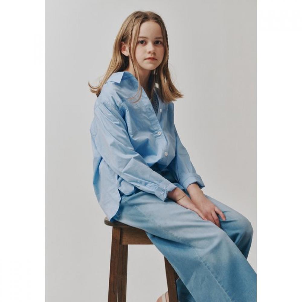 Bluetail Sky Blue Collar Shirt Azb2bl01sb