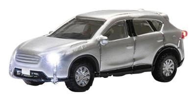 KATO N Ölçeği Sadece Tak SUV Araba Gümüş 24-680B Diorama Malzemeleri