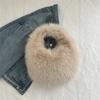 Fashion Plush Bag Women's Large Capacity 2025 New Autumn and Winter Niche One-shoulder Portable Fluffy Dumpling Bag