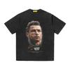 2025 CRISTIANO RONALDO Classics Football Superstar 7super Fashion Print Short Sleeve T-shirt Men Distress American Tshirt