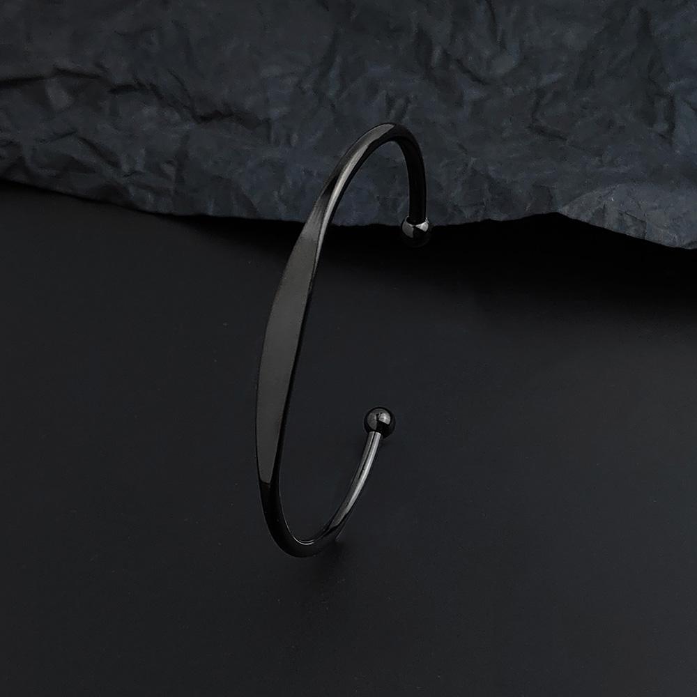 New Spherical Colorful C-shaped Opening Adjustable Bracelet, High Quality Gold Plated Women's Bracelet, Wedding Party Jewelry