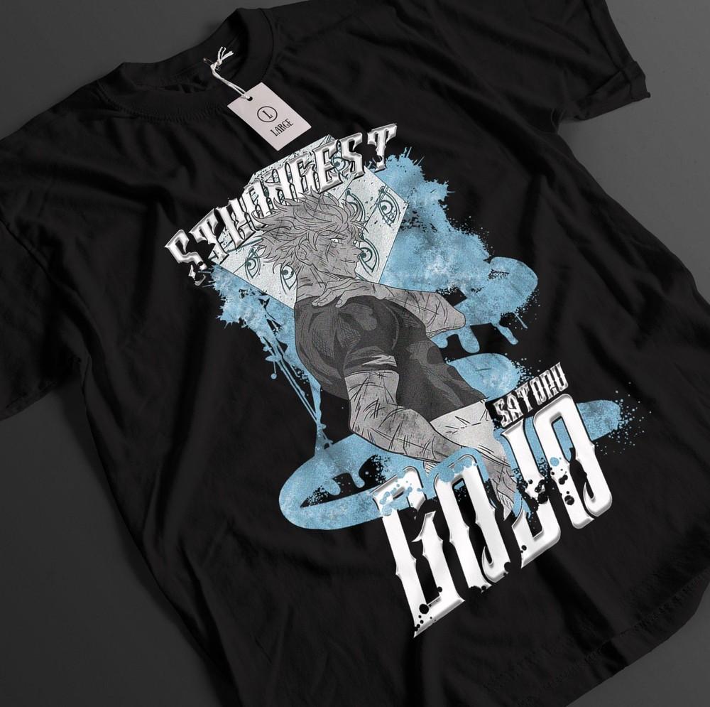 

Jujutsu Kaisen Shirt Gojo Satoru T-Shirt Sukuna Toji Top JJK Anime Unisex Tee 3XL