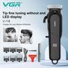 VGR Hair Clipper Hairdressing Salon Professional USB Charging Hair Clipper Men's Electric Haircut Rechargeable Hair Clippe Home Razor Shaver V-118