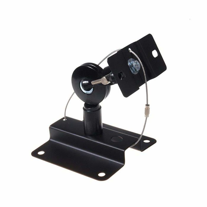 Support de haut-parleur réglable maclean mc-553 - 2 supports muraux pour haut-parleur - mc-553b