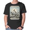 Unisex Crew Neck T-Shirt The Voyage Graphic Short Sleeve Casual Tee