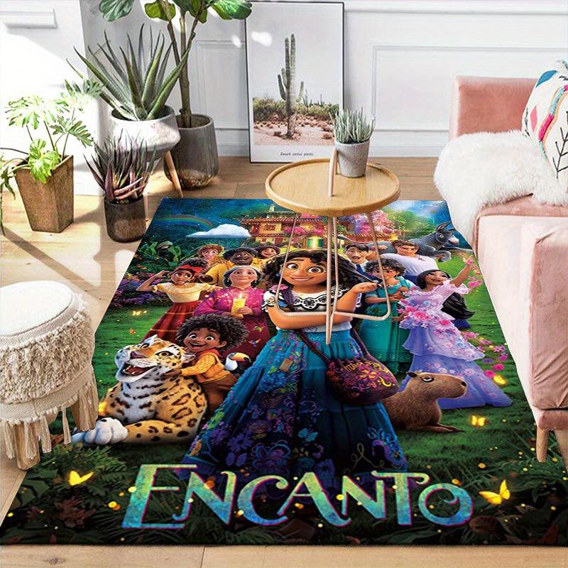 1pc Encanto Pattern Carpet Area Rug Non slip Carpet Hand Washable Floor Mat Suitable For Living Room Bedroom Home Decor Room Decor