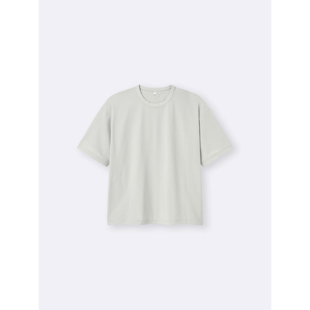 Gu By Uniqlo Dry Stretch Boxy Tee  5 Minute Sleeve 