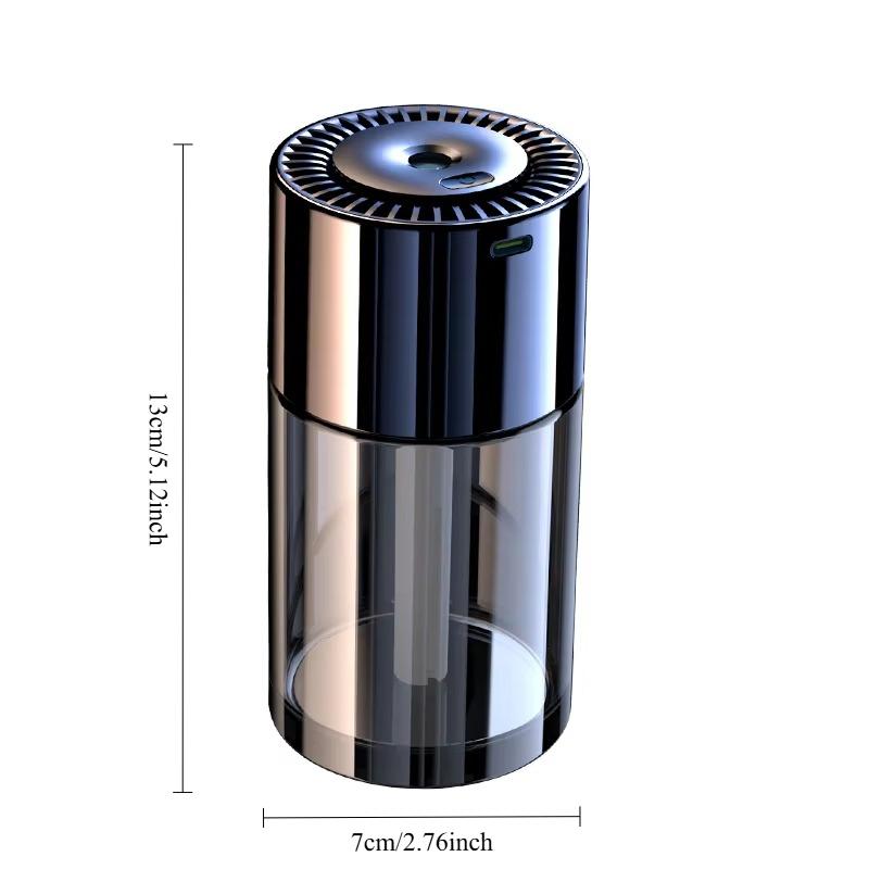 Smart Car Aromatherapy Diffuser, Ultrasonic Air Purifier, Auto on/Off Odor Eliminator, Long-Lasting Car Fragrance Decor