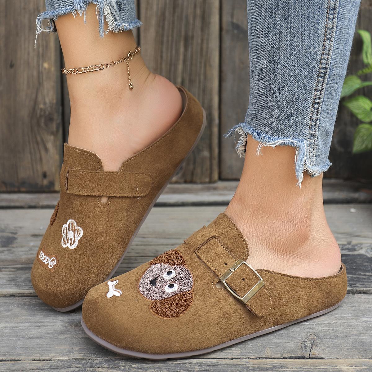 

Fashion Summer Women Slippers Fashion Sandals 2025 New Thick Bottom Women Shoes Cartoon Retro Platform Slippers Casual Slides Women 35 верблюд