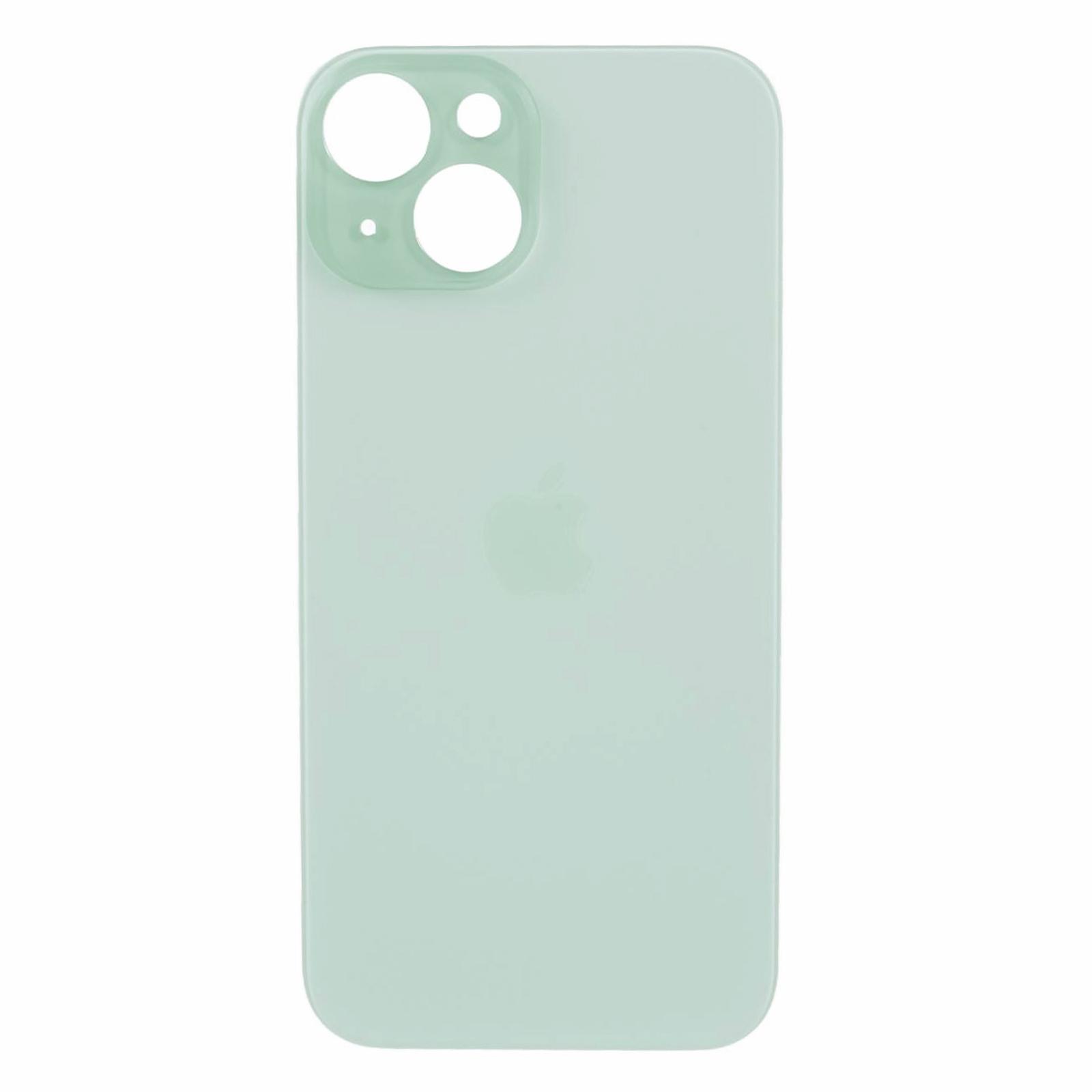 

For iPhone 15 Battery Housing Cover Repair Part (Big Hole) Green