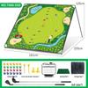 Children's Thickened Golf Mat Set: Indoor/Outdoor Play with Clubs