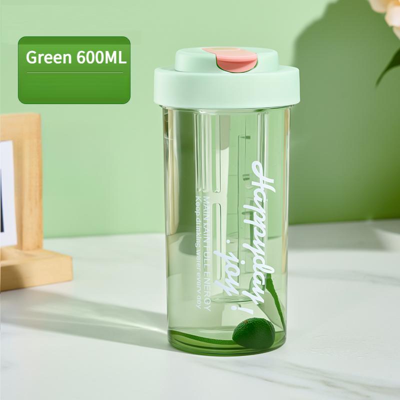 GIANXI Straw Cup For Women Collapsible Straw Open Tea Filter Cups Lightweight Sealed Leak-Proof And Heat-Resistant Plastic Cup