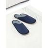 Daiso Waffelstoff Colorblock Hausschuhe 250 270 Mm Marineblau